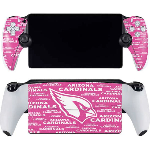 NFL Arizona Cardinals Pink Blast PlayStation Portal Remote Player Skin