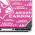 NFL Arizona Cardinals Pink Blast Dell Precision Skin
