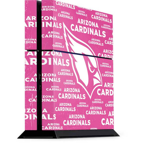 NFL Arizona Cardinals Pink Blast PlayStation PS4 Skins