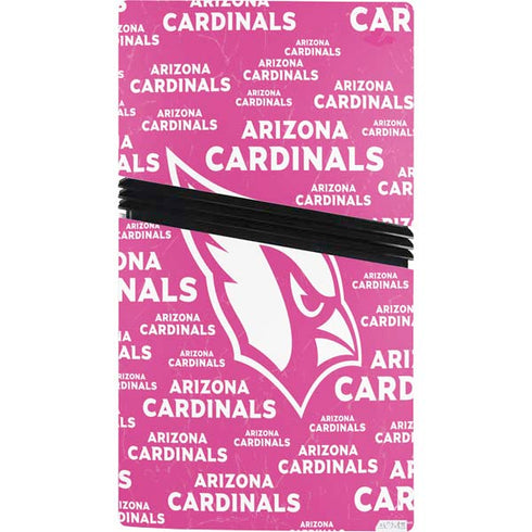 NFL Arizona Cardinals Pink Blast PS5 Pro Console Skin