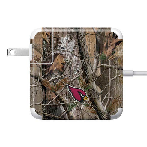 NFL Arizona Cardinals Realtree AP Camo 85W Power Adapter (15 and 17 inch MacBook Pro Charger) Skin
