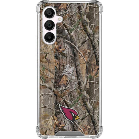 NFL Arizona Cardinals Realtree AP Camo Galaxy A16 5G Clear Case