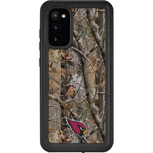 NFL Arizona Cardinals Realtree AP Camo Galaxy S20 Waterproof Case