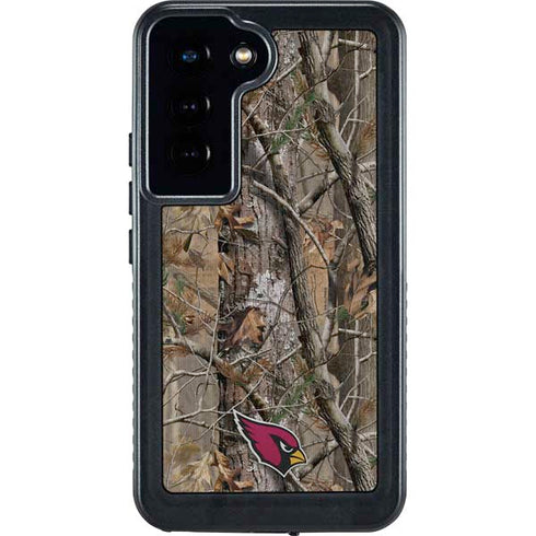 NFL Arizona Cardinals Realtree AP Camo Galaxy S24 Waterproof Case