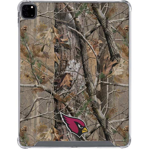 NFL Arizona Cardinals Realtree AP Camo iPad Pro 12.9in (2020) Clear Case