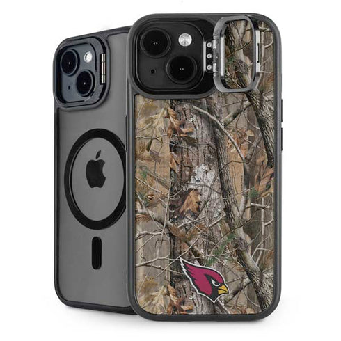 NFL Arizona Cardinals Realtree AP Camo iPhone 15 Kickstand Case
