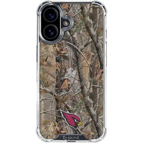NFL Arizona Cardinals Realtree AP Camo iPhone 17 Clear Case