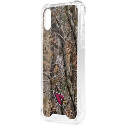 NFL Arizona Cardinals Realtree AP Camo iPhone XS Clear Case