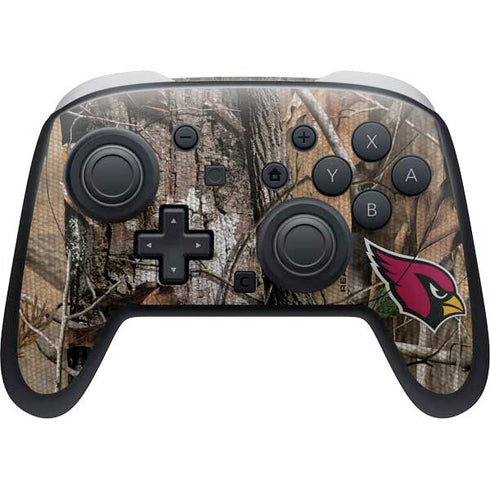NFL Arizona Cardinals Realtree AP Camo Nintendo Switch 2 (2025) Pro Controller Skin