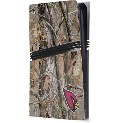 NFL Arizona Cardinals Realtree AP Camo PS5 Pro Console Skin