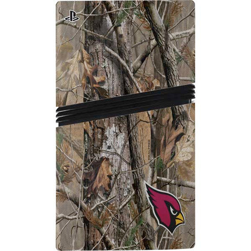 NFL Arizona Cardinals Realtree AP Camo PS5 Pro Console Skin