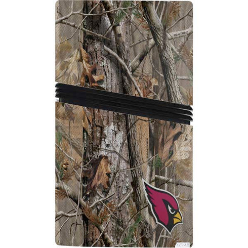 NFL Arizona Cardinals Realtree AP Camo PS5 Pro Console Skin