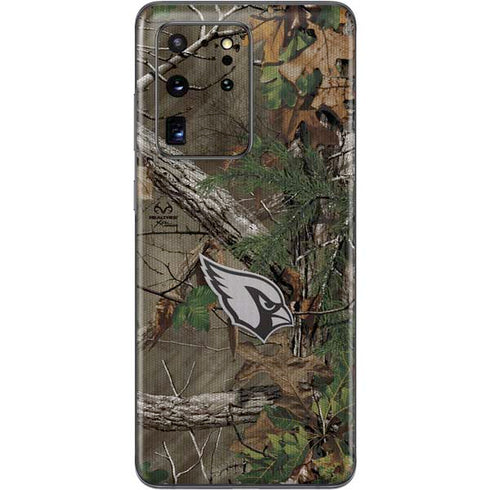 NFL Arizona Cardinals Realtree Xtra Green Camo Galaxy S20 Ultra 5G Skin