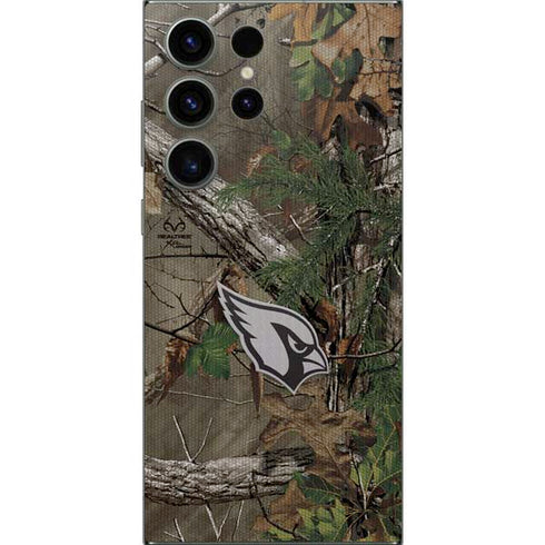 NFL Arizona Cardinals Realtree Xtra Green Camo Galaxy S25 Ultra Skin