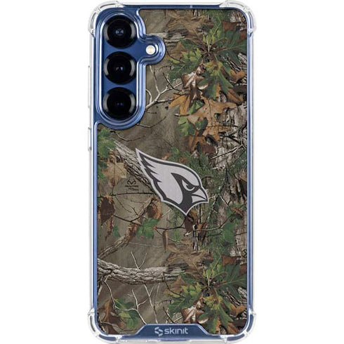 NFL Arizona Cardinals Realtree Xtra Green Camo Galaxy S25 Clear Case