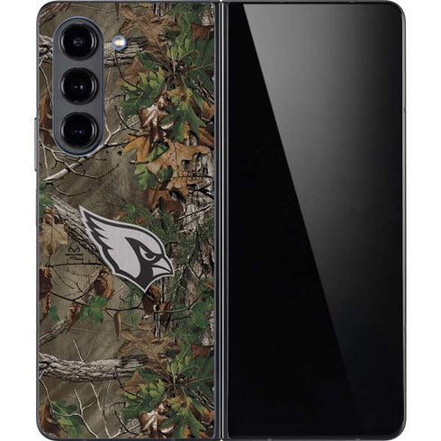 NFL Arizona Cardinals Realtree Xtra Green Camo Galaxy Z Fold5 5G Skin
