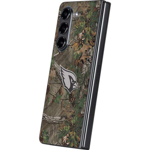NFL Arizona Cardinals Realtree Xtra Green Camo Galaxy Z Fold5 5G Skin