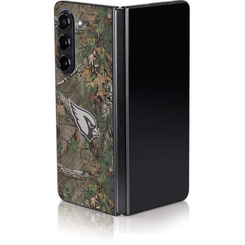 NFL Arizona Cardinals Realtree Xtra Green Camo Galaxy Z Fold5 5G Skin