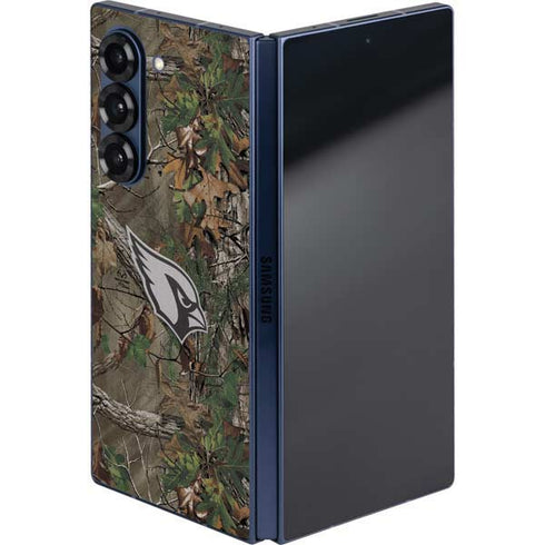 NFL Arizona Cardinals Realtree Xtra Green Camo Galaxy Z Fold6 Skin