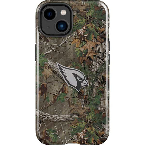 NFL Arizona Cardinals Realtree Xtra Green Camo iPhone 15 Impact Case