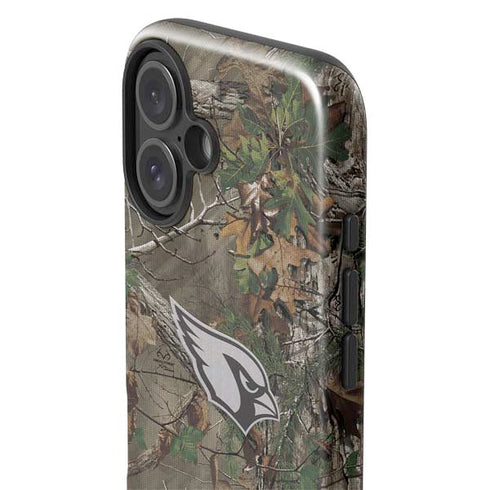 NFL Arizona Cardinals Realtree Xtra Green Camo iPhone 16 Plus Impact Case