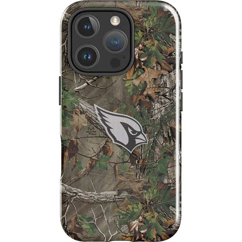 NFL Arizona Cardinals Realtree Xtra Green Camo iPhone 16 Pro Max Impact Case