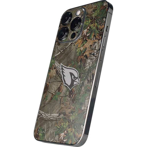 NFL Arizona Cardinals Realtree Xtra Green Camo iPhone 16 Pro Skin
