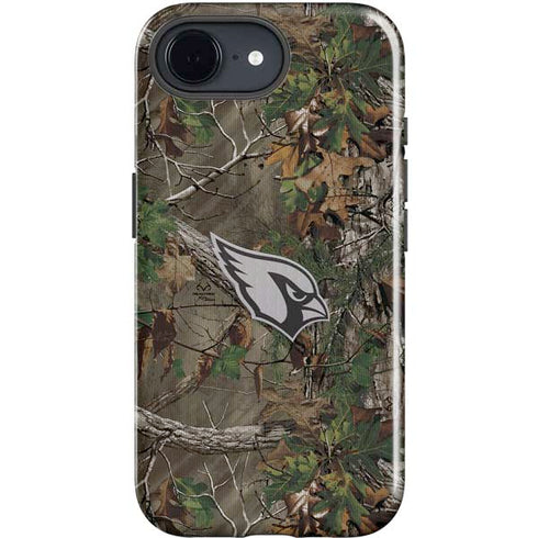 NFL Arizona Cardinals Realtree Xtra Green Camo iPhone 16e Impact Case