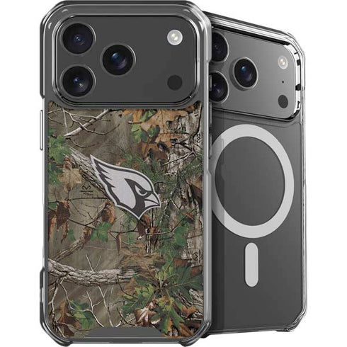 NFL Arizona Cardinals Realtree Xtra Green Camo iPhone 18 Pro MagSafe Case