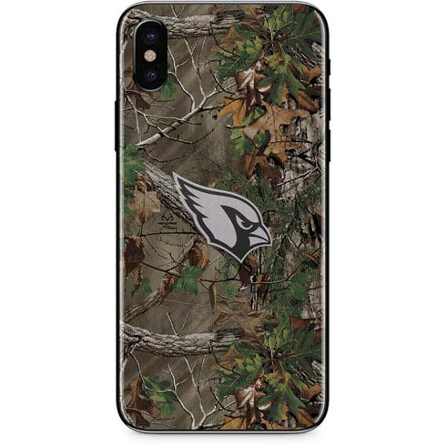 NFL Arizona Cardinals Realtree Xtra Green Camo iPhone XS Skin