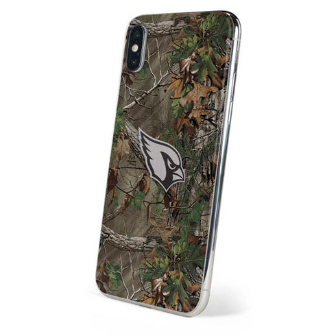 NFL Arizona Cardinals Realtree Xtra Green Camo iPhone XS Skin