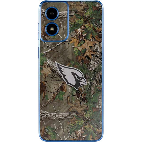 NFL Arizona Cardinals Realtree Xtra Green Camo Moto G Play 4G (2024) Skin