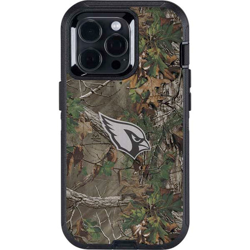 NFL Arizona Cardinals Realtree Xtra Green Camo Otterbox Defender iPhone Skin
