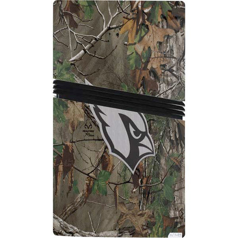 NFL Arizona Cardinals Realtree Xtra Green Camo PS5 Pro Console Skin