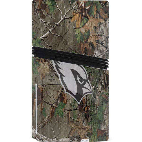 NFL Arizona Cardinals Realtree Xtra Green Camo PS5 Pro Disk Bundle Skin