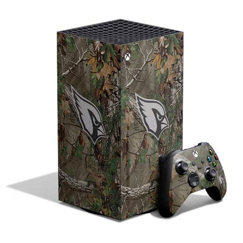 NFL Arizona Cardinals Realtree Xtra Green Camo XBox Series X Digital Edition Bundle Skin