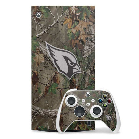 NFL Arizona Cardinals Realtree Xtra Green Camo Xbox Series X Skins