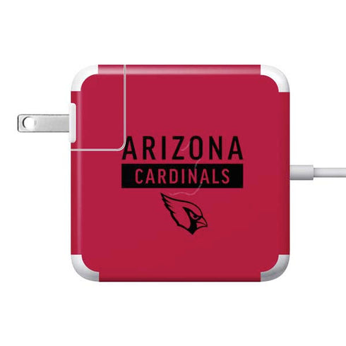 NFL Arizona Cardinals Red Performance Series 85W Power Adapter (15 and 17 inch MacBook Pro Charger) Skin