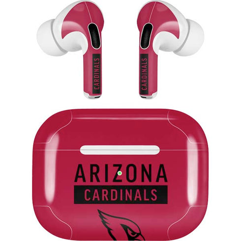 NFL Arizona Cardinals Red Performance Series AirPods Skins