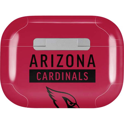 NFL Arizona Cardinals Red Performance Series AirPods Skins