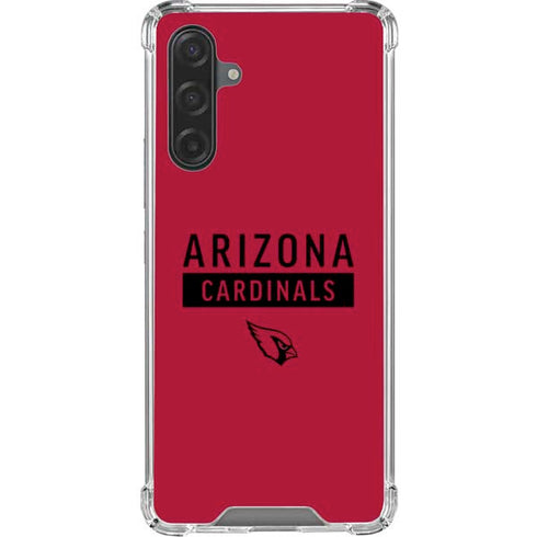 NFL Arizona Cardinals Red Performance Series Galaxy A17 Clear Case