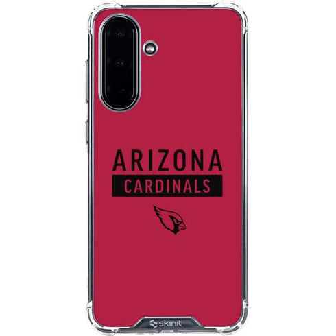NFL Arizona Cardinals Red Performance Series Galaxy A36 5G Clear Case