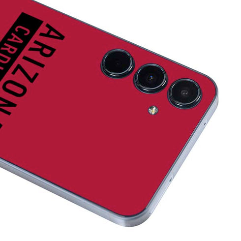 NFL Arizona Cardinals Red Performance Series Galaxy A55 5G Skin