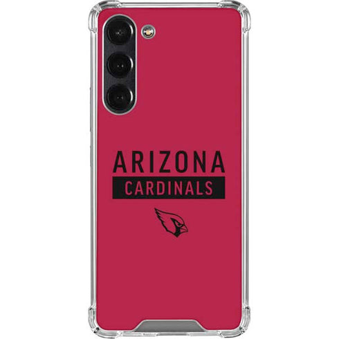 NFL Arizona Cardinals Red Performance Series Galaxy S24 FE Clear Case