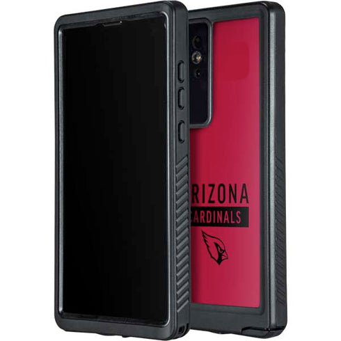 NFL Arizona Cardinals Red Performance Series Galaxy S24 Ultra Waterproof Case