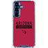 NFL Arizona Cardinals Red Performance Series Galaxy S25 Clear Case