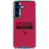 NFL Arizona Cardinals Red Performance Series Galaxy S25 Plus Clear Case