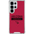 NFL Arizona Cardinals Red Performance Series Galaxy S25 Ultra Clear Case