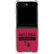 NFL Arizona Cardinals Red Performance Series Galaxy Z Flip6 Clear Case
