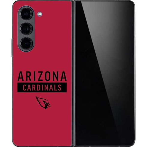 NFL Arizona Cardinals Red Performance Series Galaxy Z Fold5 5G Skin